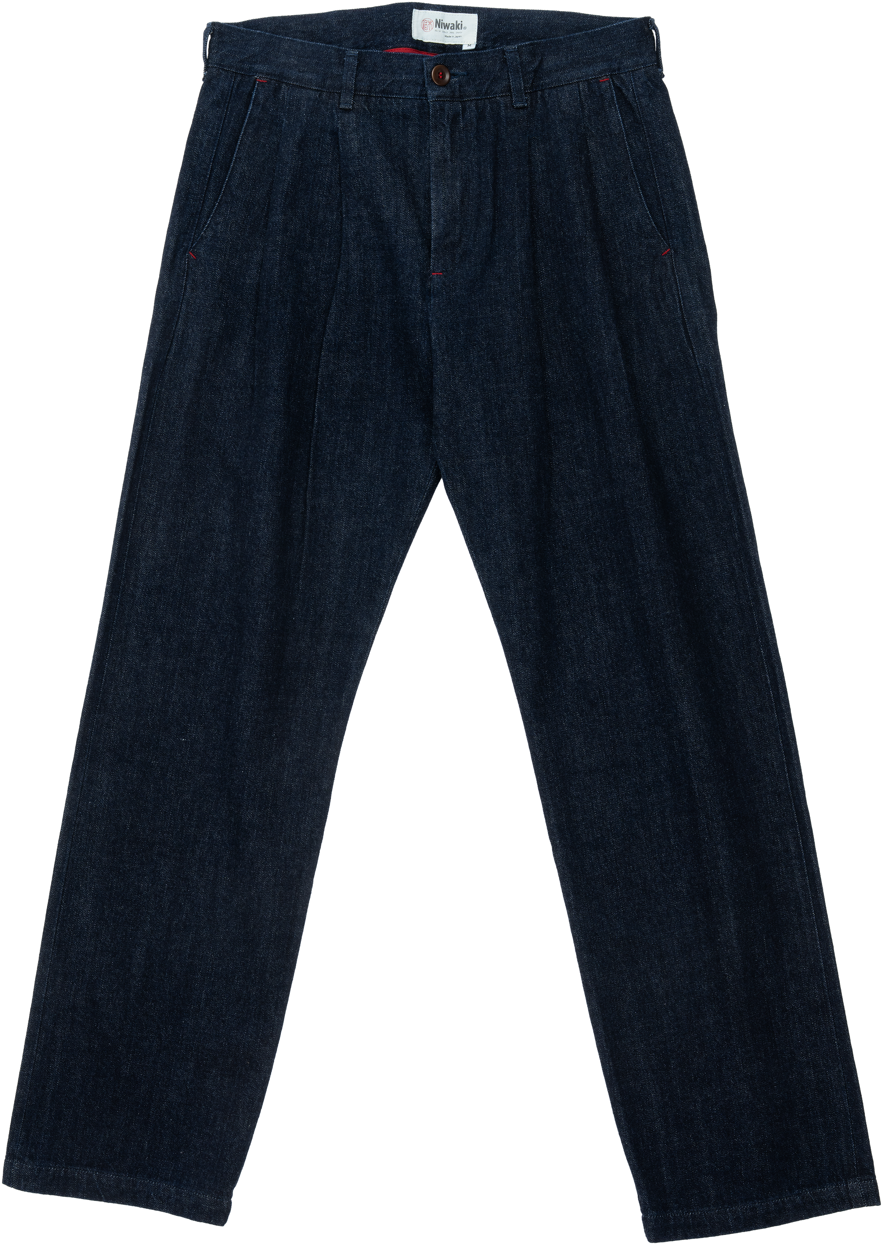 り*ゅ様 Kojima Genes ワークパンツ 34 ダークブルー niwaki-kojima-work-trousers-