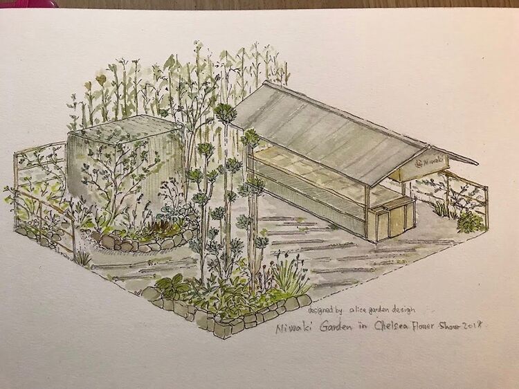 Build Up to The Chelsea Flower Show