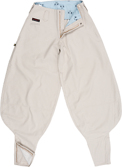 Tobizubon Work Trousers • Medium (82) • 32" • Beige • Extra Baggy
