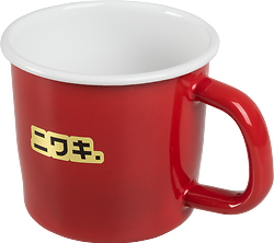 Home Gift Set Niwaki Enamel Mug • Red