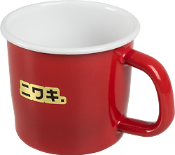 Niwaki Enamel Mug • Red