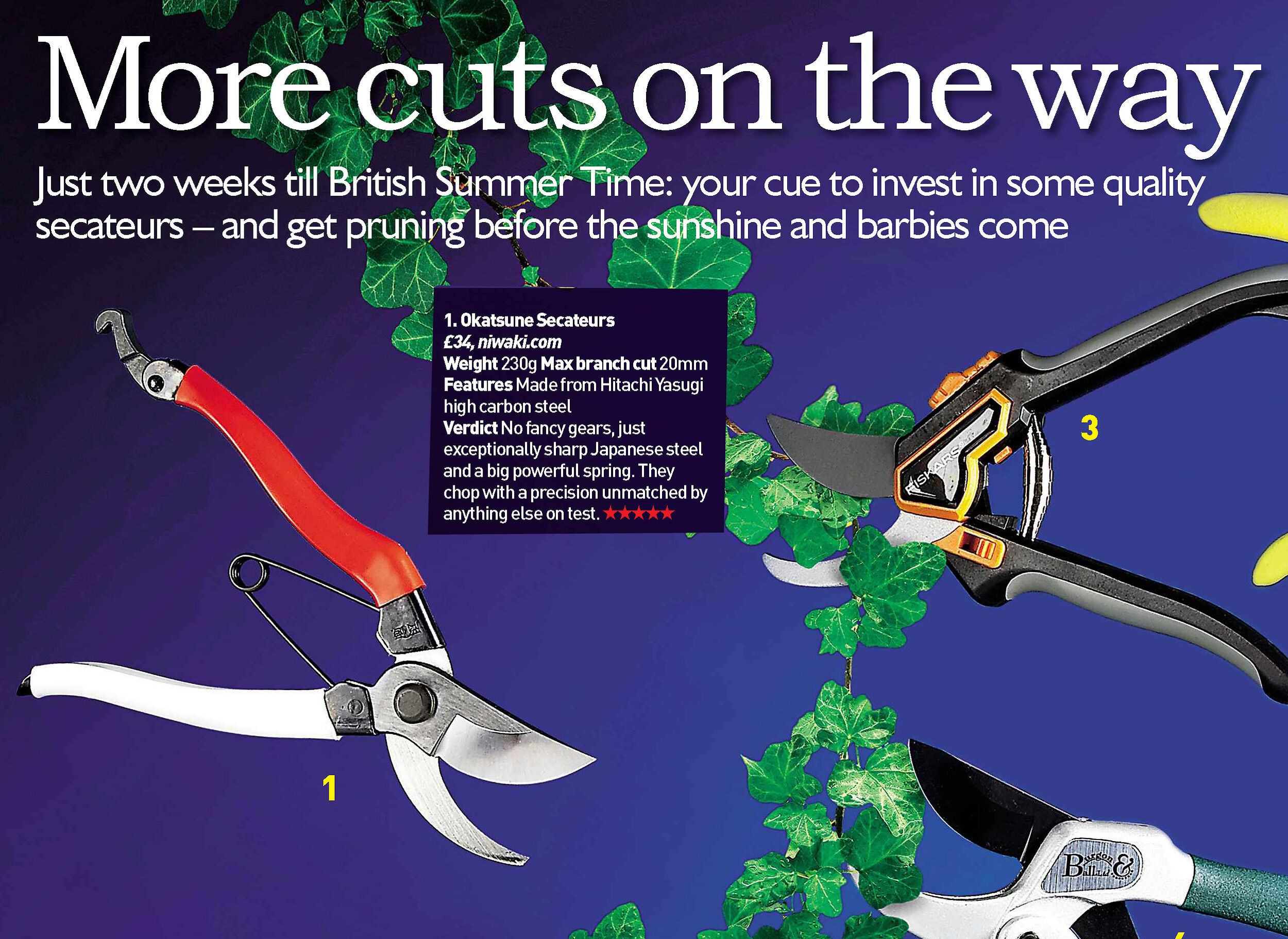 Okatsune Secateurs