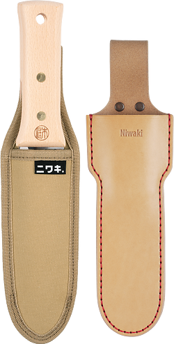 Hori Hori + free Canvas Sheath + Leather Holster