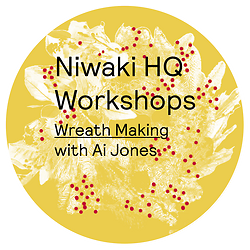 Niwaki HQ Workshops: Wreath-Making • Thursday 1 December 2022