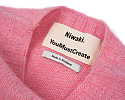 YMC x Niwaki Suedehead Jumper Pink