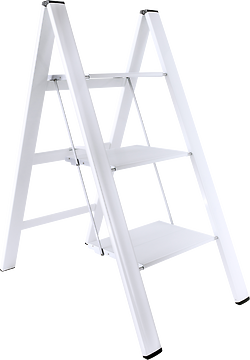 Slim Step • 3 Step • White