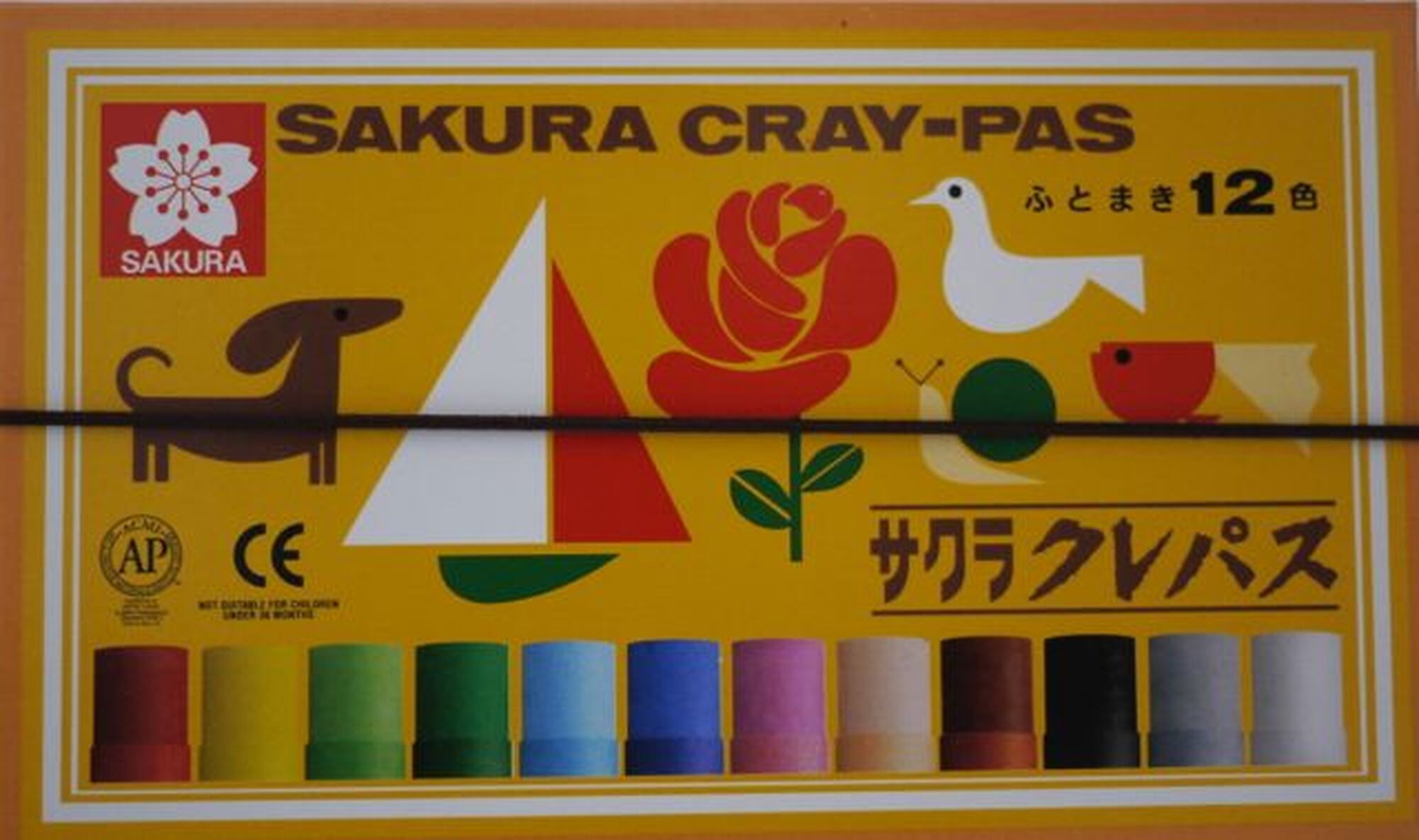 Sakura CrayPas Japanese Crayons Niwaki