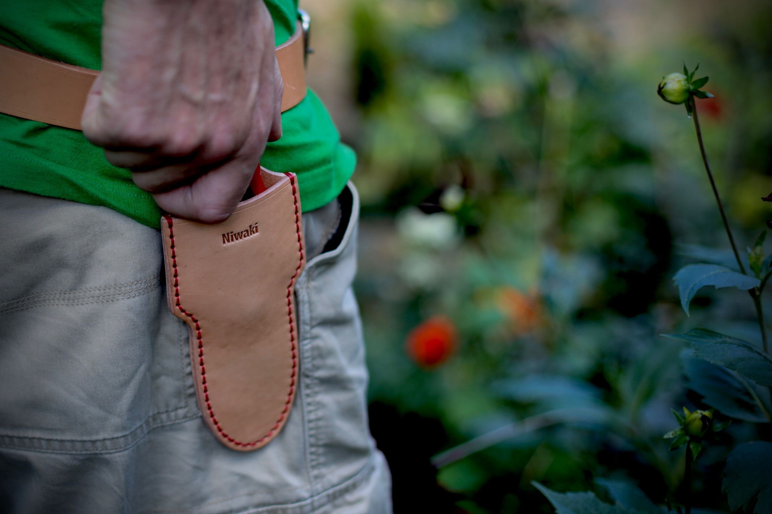 Single Holster For Garden Hand Tools